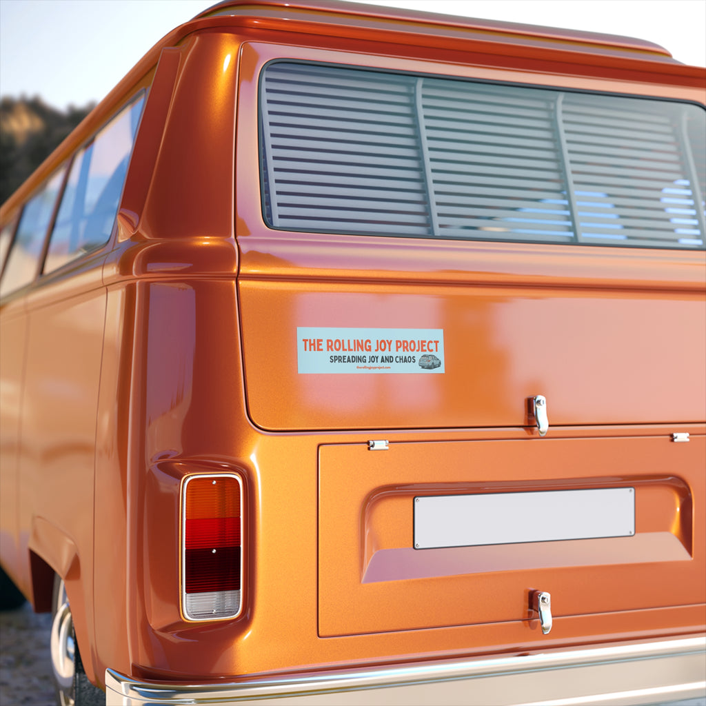 Rolling Joy Project: Catch Me If You Can Bumper Sticker