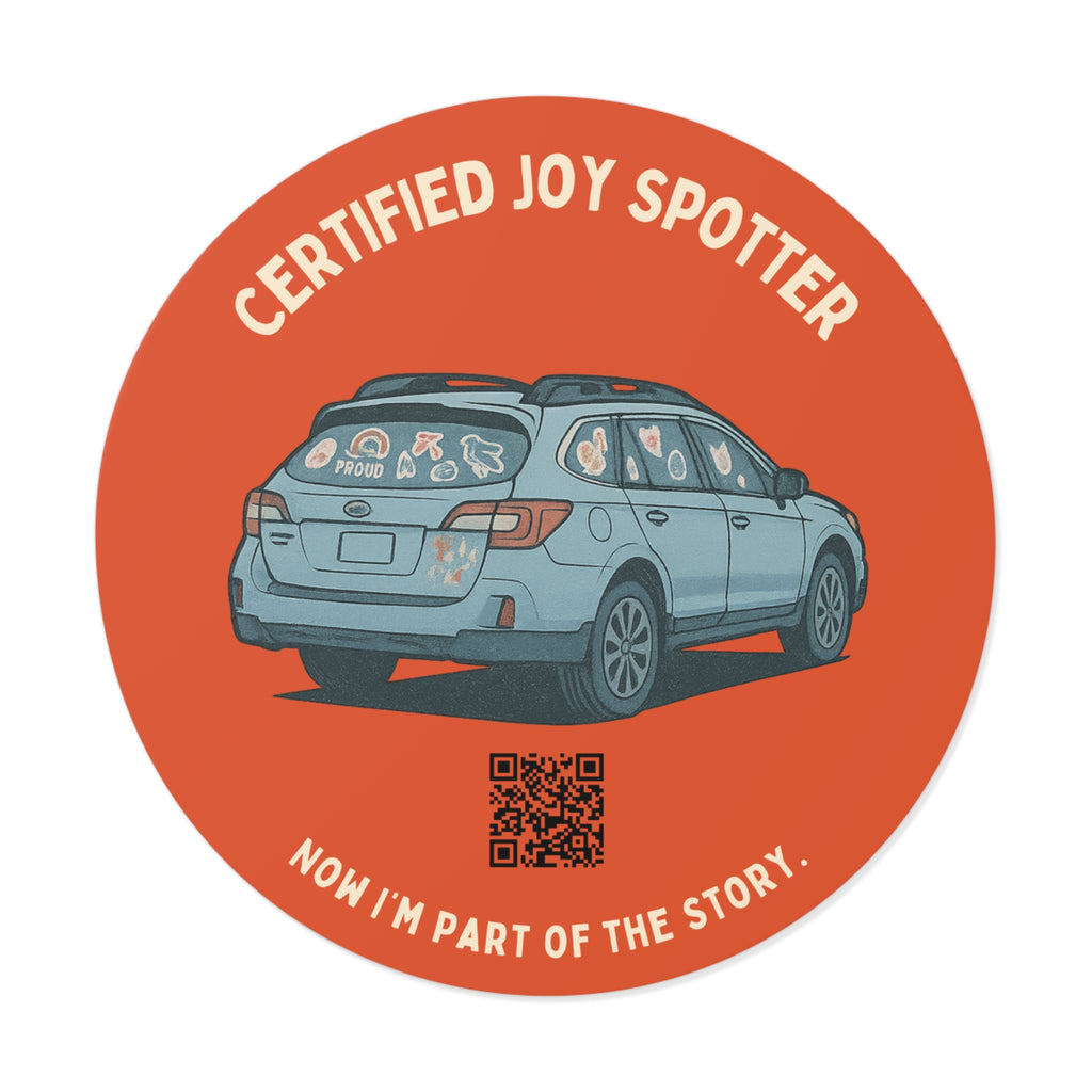 Certified Joy Spotter Vinyl Sticker